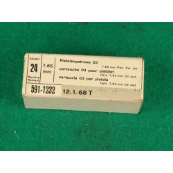 Náboje 7,65 Swiss pro pistoli P06